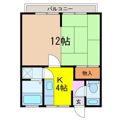 寿の物件間取画像